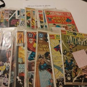 Mix lot of 39 Marvel and D/C comics